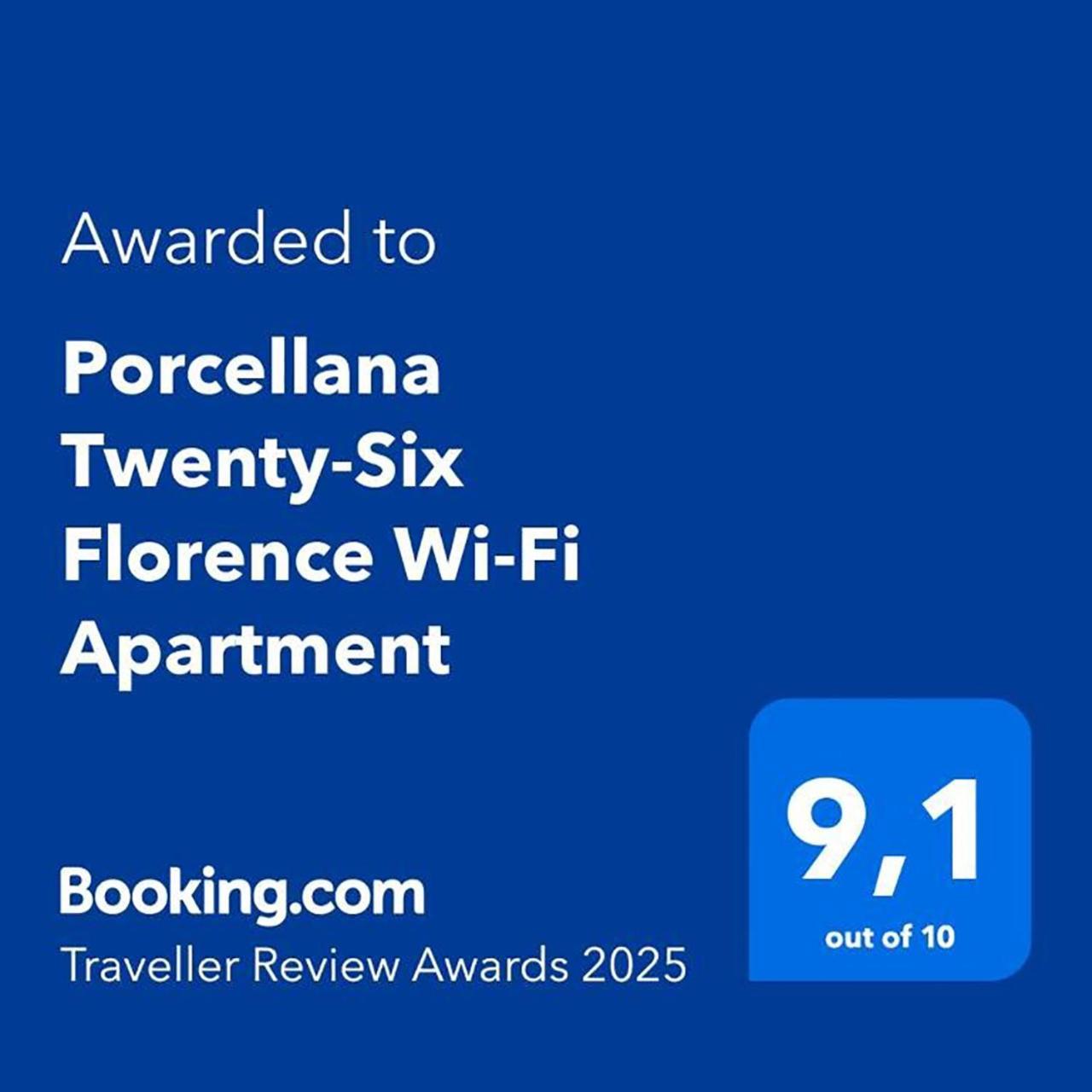 Porcellana Twenty-Six Florence Wi-Fi Apartment Exterior photo